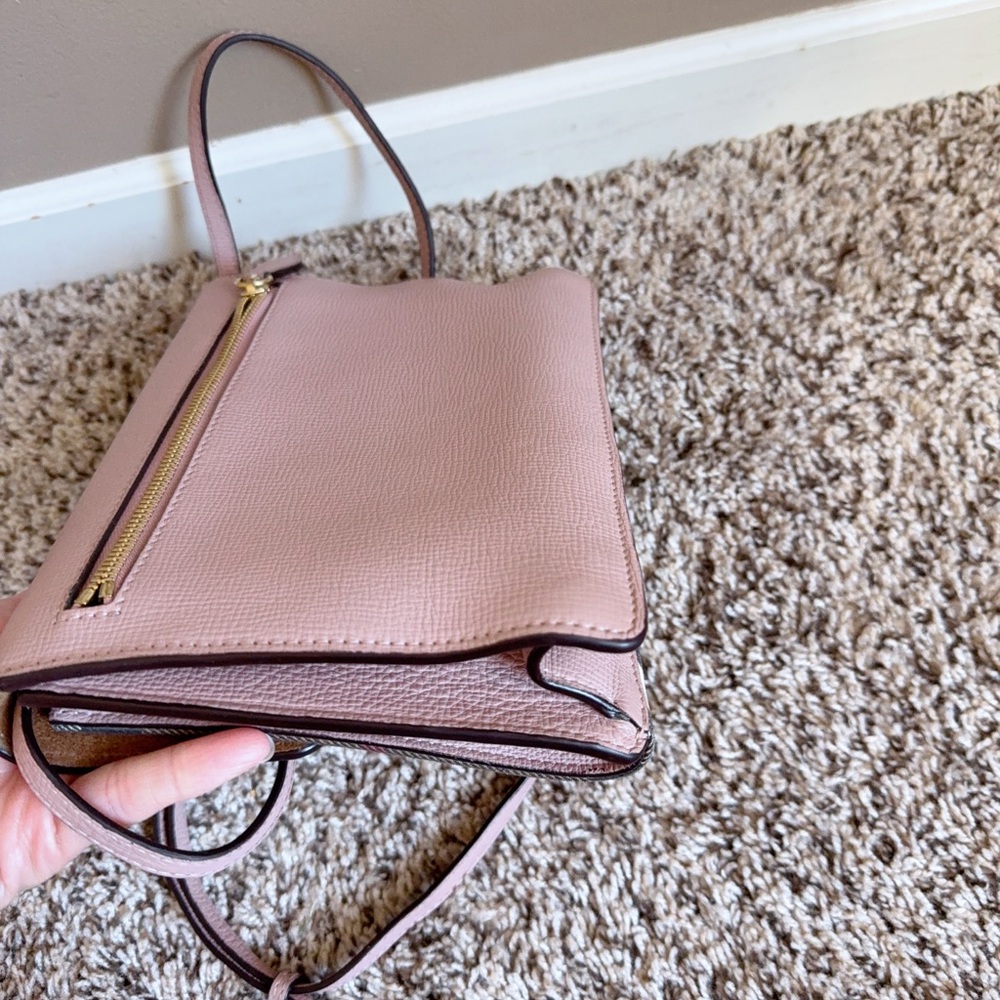 Burberry Macken Crossbody Bag Leather and House Check Canvas Small - Picture 4 of 11